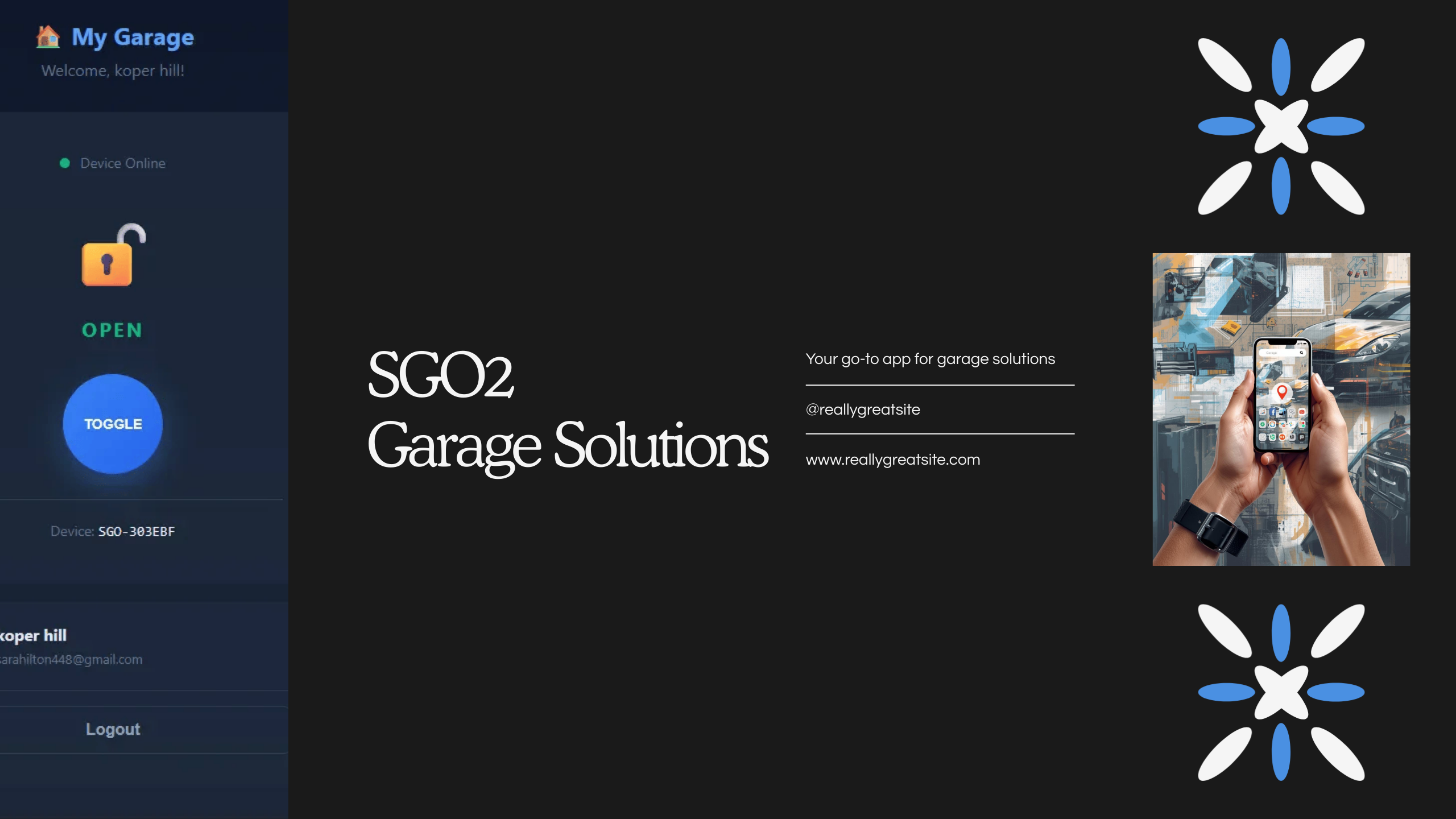 SGO2 Garage Solutions - Your go-to app for garage solutions