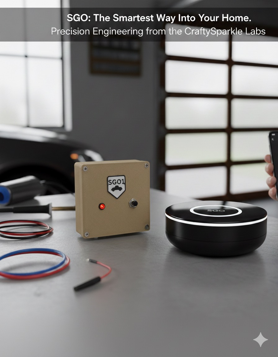 SGO-1 Smart Garage Opener - Professional Installation